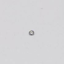 0.01 Carat round cut BL2 Argyle blue diamond