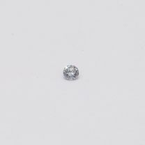 0.03 Carat round cut BL2 Argyle blue diamond