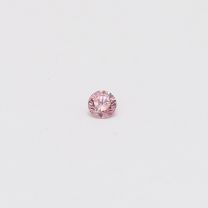 0.045 Carat round cut FIPP/P Argyle pink diamond