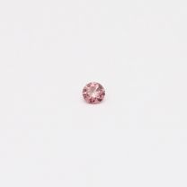 0.03 Carat round cut 3P/PR Argyle pink diamond