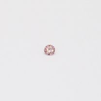 0.02 Carat Round Cut 6P/PP Argyle Pink Diamond