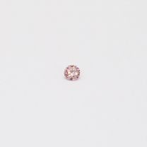 0.02 Carat round cut 6P/PP Argyle pink diamond