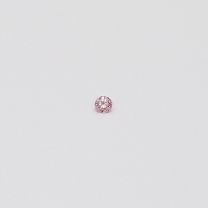 0.01 Carat Round Cut 6P/PP Argyle Pink Diamond