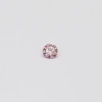 0.06 Carat round cut 6-7P/PP Argyle pink diamond