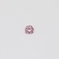 0.07 Carat round cut 6PP Argyle pink diamond