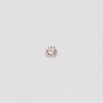 0.03 Carat Round Cut 7-8P/PP Argyle Pink Diamond