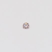 0.035 Carat Round Cut 6PR Argyle Pink Diamond