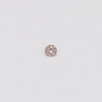 0.03 Carat Round Cut 6PR Argyle Pink Diamond