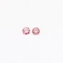 0.06 Total Carat Pair of Argyle Pink Diamonds