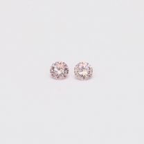 0.08 Total carat pair of Argyle pink diamonds