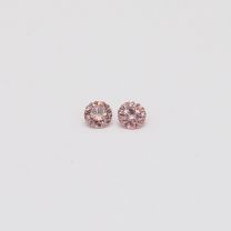 0.06 Total carat pair of FIPP Argyle pink diamonds