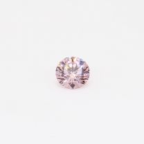 0.23 Carat round cut 6PR certified Argyle pink diamond