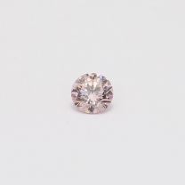 0.23 Carat round cut 7PR certified Argyle pink diamond