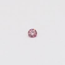 0.06 Carat round cut 4P Argyle pink diamond