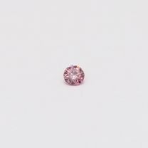 0.06 Carat round cut 4P Argyle pink diamond