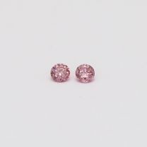 0.10 Total carat pair of 4P Argyle pink diamonds