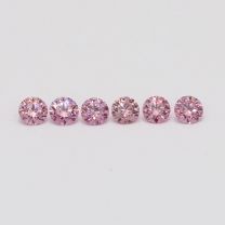 0.24 Total Carat Parcel Of Argyle Pink Diamonds