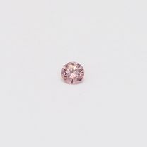 0.065 Carat round cut 5P/PP Argyle pink diamond