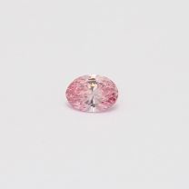 0.24 Carat oval cut 5P certified Argyle pink diamond