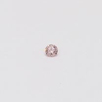 0.045 Carat Round Cut 6-7P Argyle Pink Diamond
