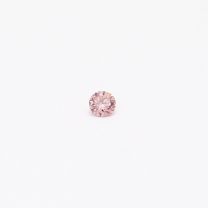 0.045 Carat round cut FIP Argyle pink diamond