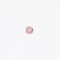 0.045 Carat round cut 5PR Argyle pink diamond