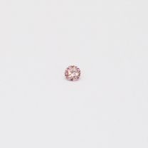 0.025 Carat round cut FPP Argyle pink diamond