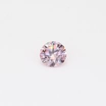 0.30 Carat round cut 7PP certified Argyle pink diamond