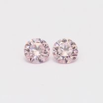 0.60 Total Carat Pair Of Argyle Pink Diamonds