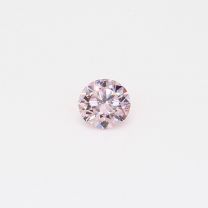 0.30 Carat round cut 7P certified Argyle pink diamond