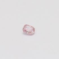 0.16 Carat cushion cut GIA certified pink diamond