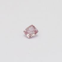 0.21 Carat Cushion Cut GIA Certified Pink Diamond