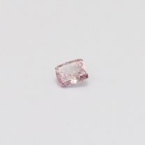 0.17 Carat cushion cut GIA certified FPP pink diamond