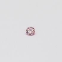 0.065 Carat round cut FPP Argyle pink diamond