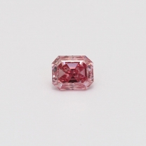 0.53 Carat emerald cut certified 5P Argyle pink diamond