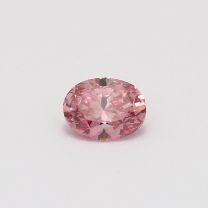 0.91 Carat oval cut certified 4P Argyle pink diamond