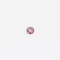 0.035 Carat round cut 3PR Argyle pink diamond