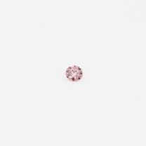 0.025 Carat round cut 3PR Argyle pink diamond