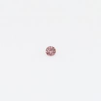 0.015 Carat round cut 3PR Argyle pink diamond