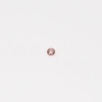 0.01 Carat round-cut 3PR Argyle pink diamond
