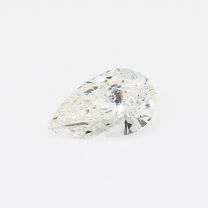 1.01 Carat pear cut GIA certified white diamond