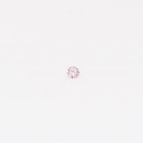 0.01 Carat round cut 6-7PR Argyle pink diamond