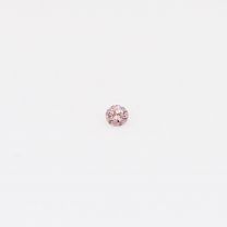 0.015 Carat round cut 6-7PR Argyle pink diamond