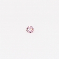 0.04 Carat round cut 6P Argyle pink diamond