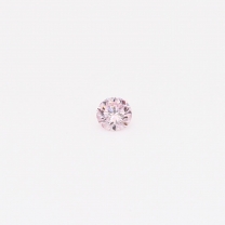 0.06 Carat round cut 7PP Argyle pink diamond
