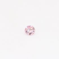 0.09 Carat round cut 7P Argyle pink diamond