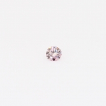 0.055 Carat round cut 6-7P/PR Argyle pink diamond