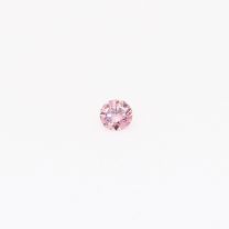 0.05 Carat round cut 5P/PP Argyle pink diamond