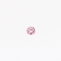 0.05 Carat round cut FIPP Argyle pink diamond