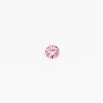 0.05 Carat round cut 5P/PP Argyle pink diamond